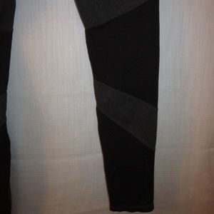 Fabletics dark gray mesh leggings